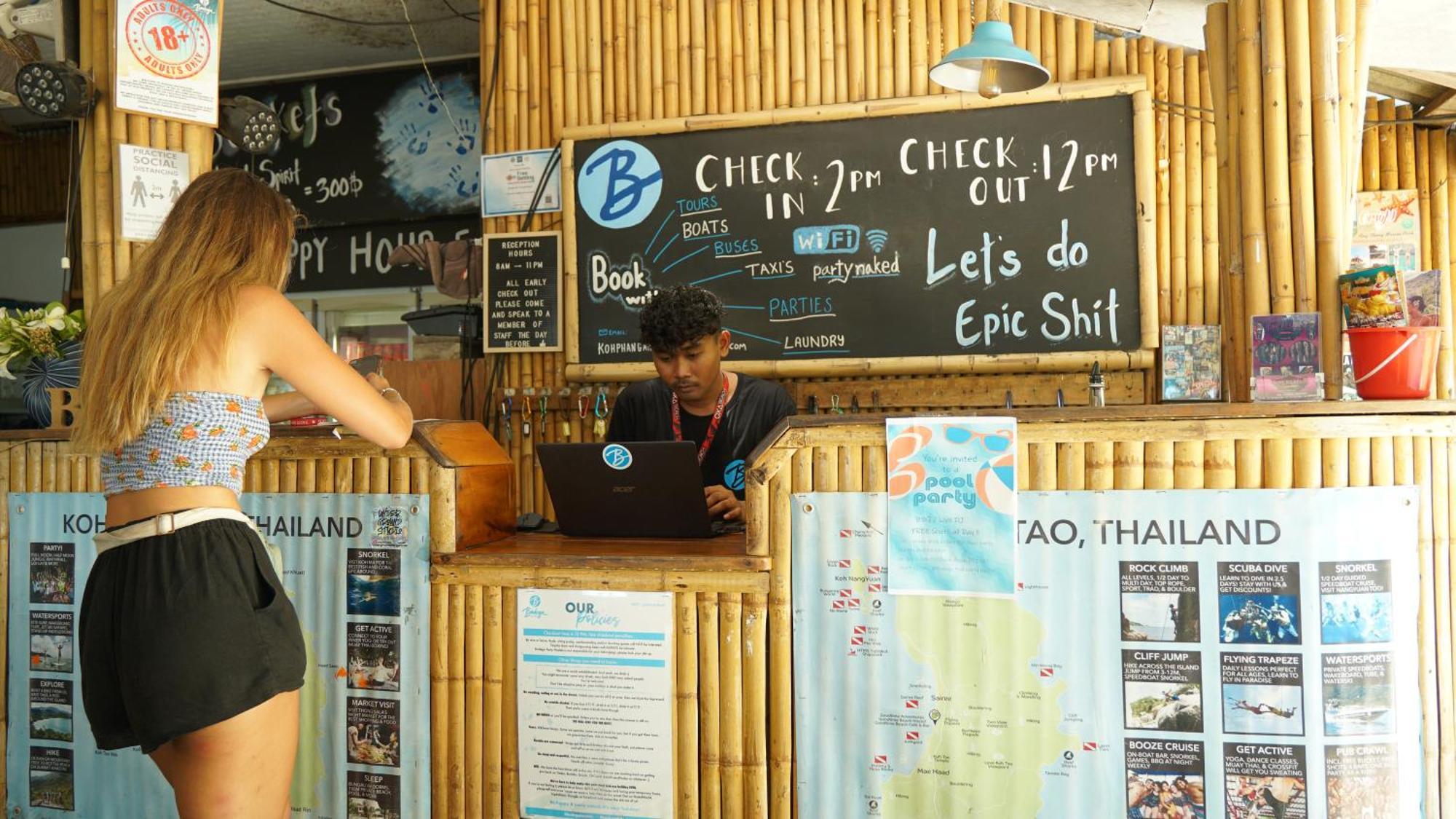 Bodega Koh Pha Ngan Pool Hostel Baan Tai Buitenkant foto